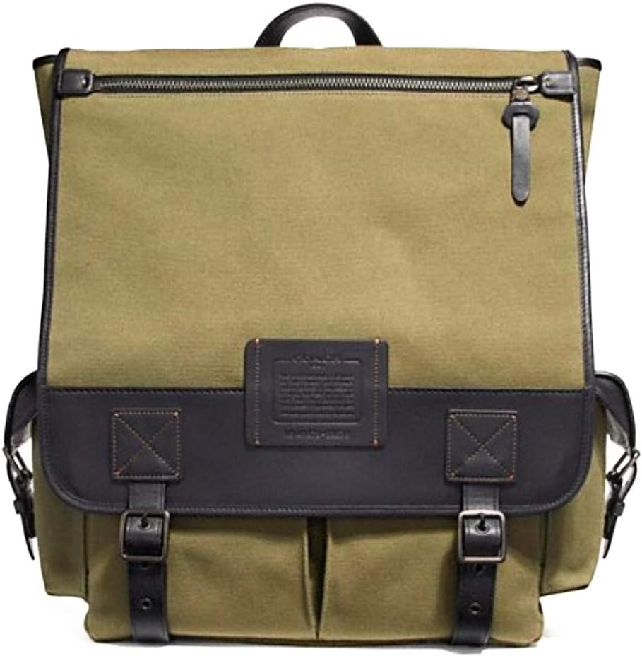 coach army backpack