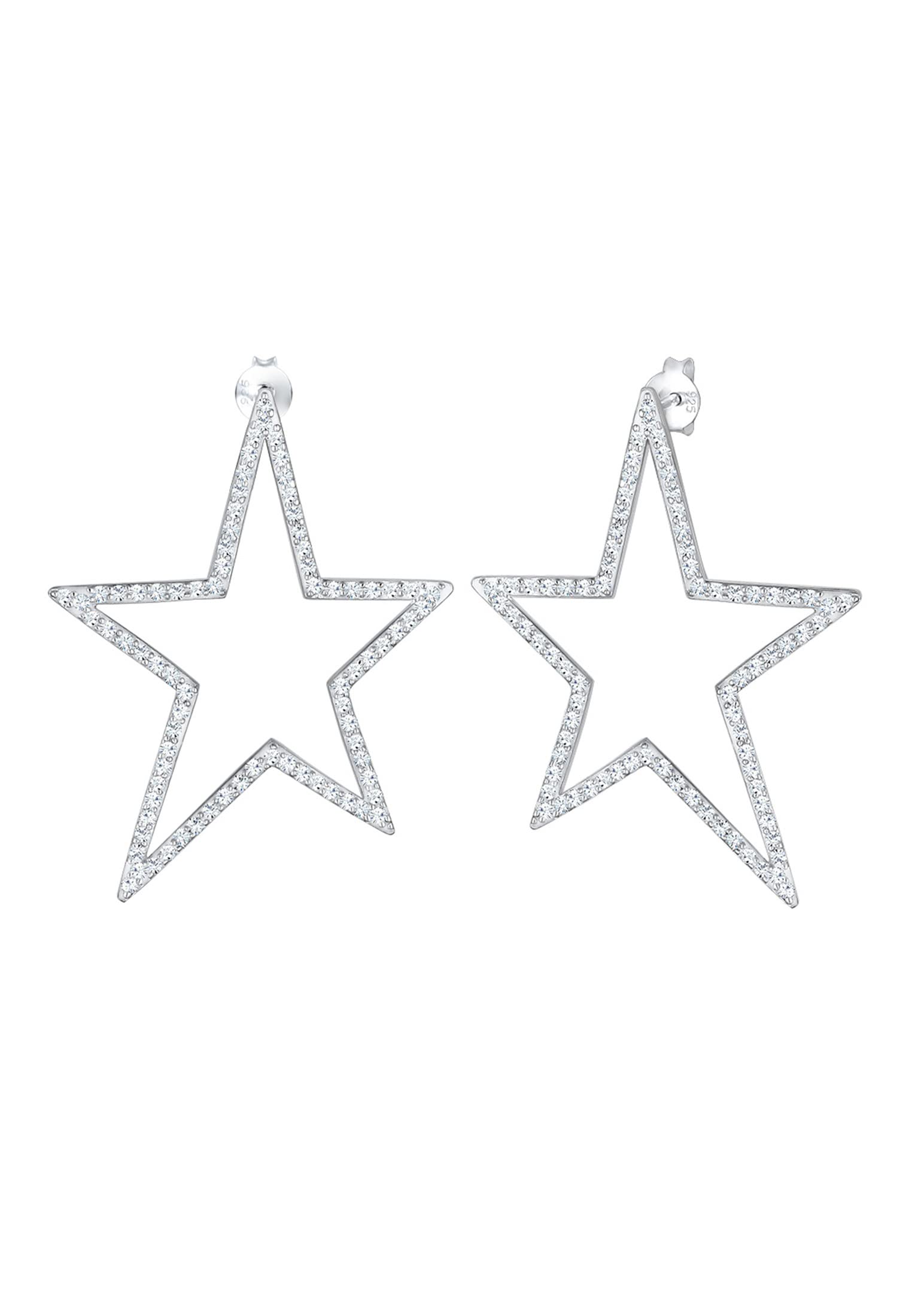 Elli Women's 925 Sterling Silver Stud Earrings 302840118