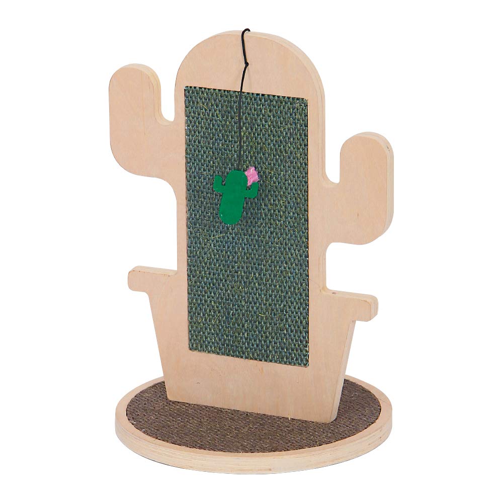 Grattoir pour chat Croci Cactus en bois pour protéger le salon