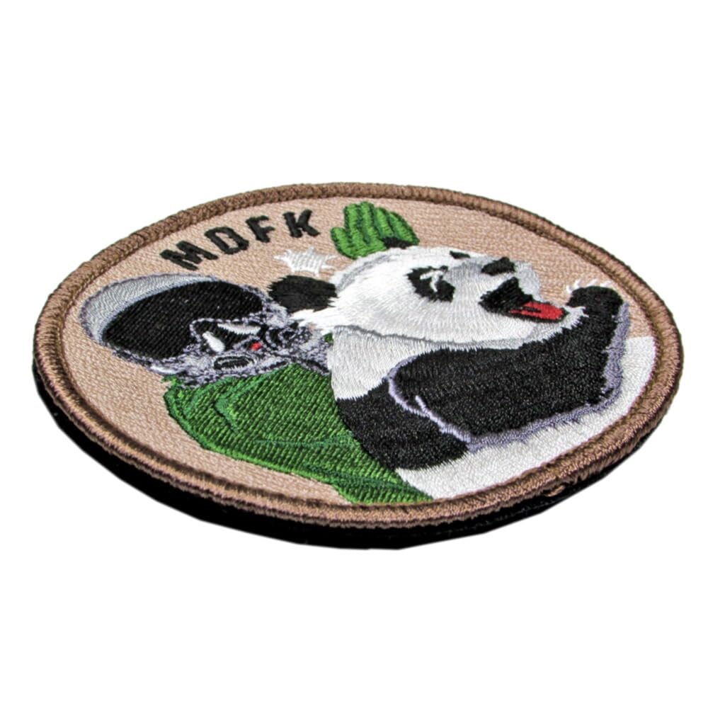 Amazon.co.jp: 台湾 ワッペン Taiwan MDFK PANDA パッチ ベルクロ付き