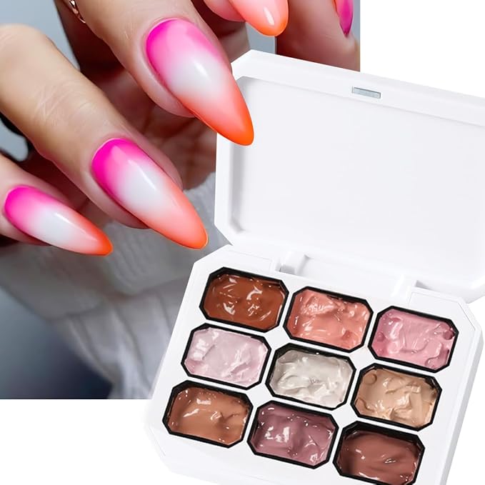 Kit de Gel para Uñas Gradient Painting con 9 Colores Ombre miniatura 5