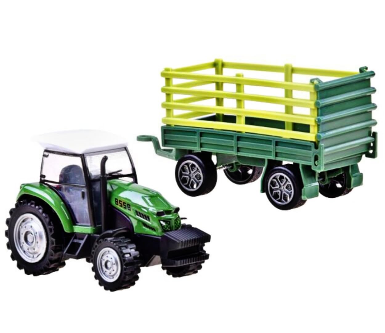 See full amazon price history chart for RUHANI Metal Diecast Pull Back Farm Tractor with Farm Systems Trolley/Truck Toys for Kids Boys Girls (Pack of 1) RUHANI Metal Diecast Pull Back Farm Tractor with Farm Systems Trolley/Truck Toys for Kids Boys Girls (Pack of 1) (B0DDCKK9FW) Amazon Price History, Amazon Price Tracker