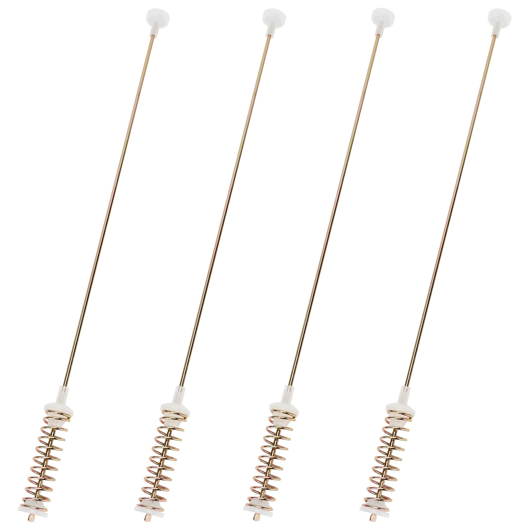 Upgrade 4 Pieces DC97-16350E DC97-16350U for Samsung Washer Suspension Rods Replaces DC97-05280W DC97-16350S, Compatible wa45h7000aw wa50r5400av wa50r5200aw wa400pjhdwr wa422prhdwr
