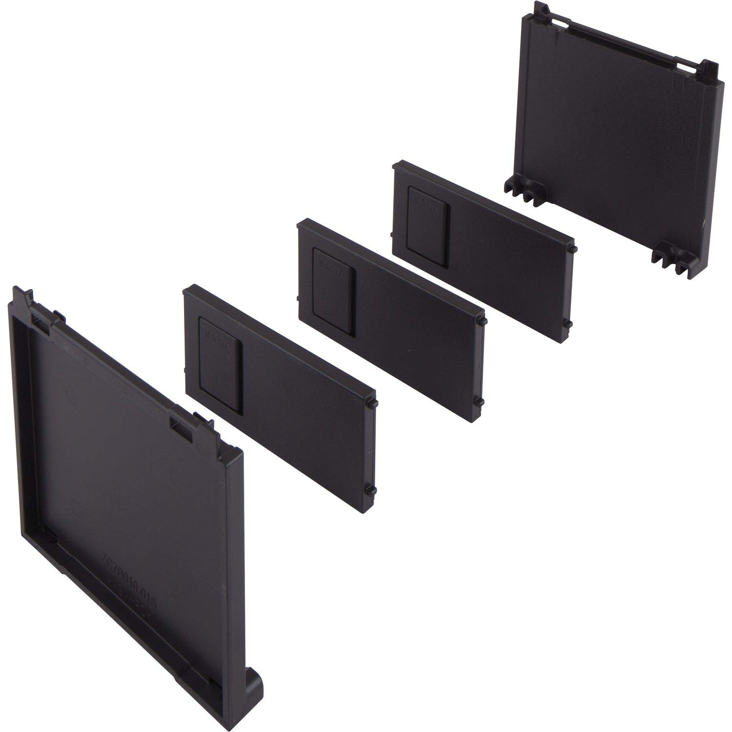 BLUM Ambia-Line Bottle Set Width 100 mm Plastic Carbon Black Matt