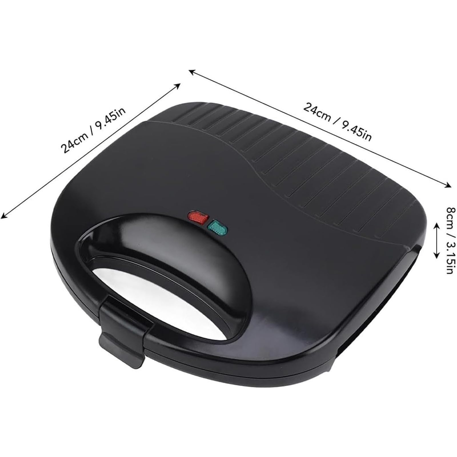 12 Macchina Per Torte Di Noci Elettrica, 750w Macchina Per Biscotti Di Noci | Con rivestimento antiaderente e manico anti-scottatura, preriscaldamento rapido di 3 minuti e spia luminosa, per la colazione