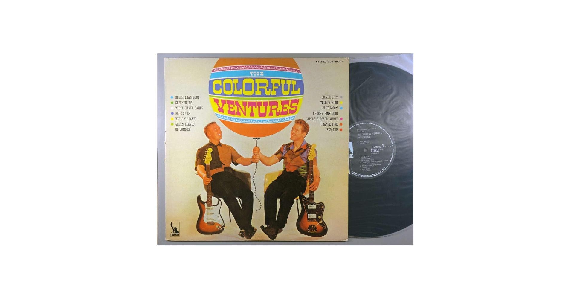 初期ベンチャーズThe Colorful Ventures LP 7161 初期ベンチャーズThe Colorful Ventures LP 7161 洋楽