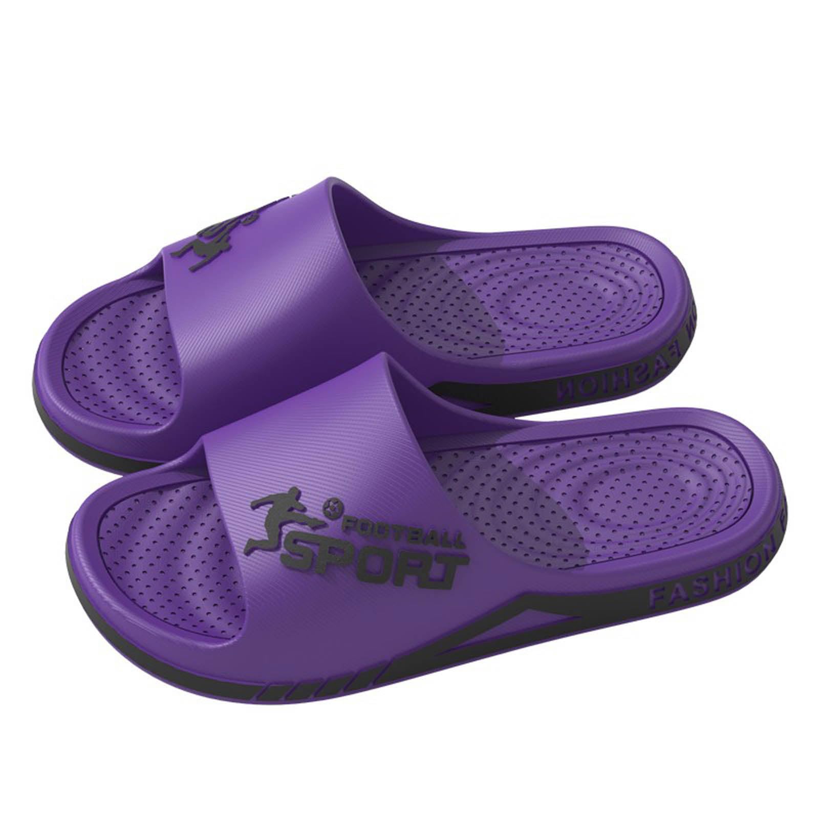 Men Solid Shower Room Home Non Slip Breathable Massage Soft Sole Quick Drying Slipper Comfortable Crazy Slippers for