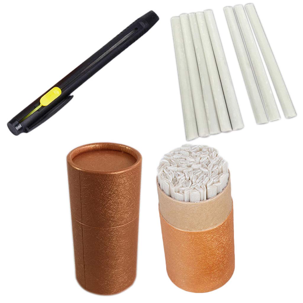 20x Schneiderkreidestifte Mit Halter - Verschwindende Kreide Für Stoff & Leder