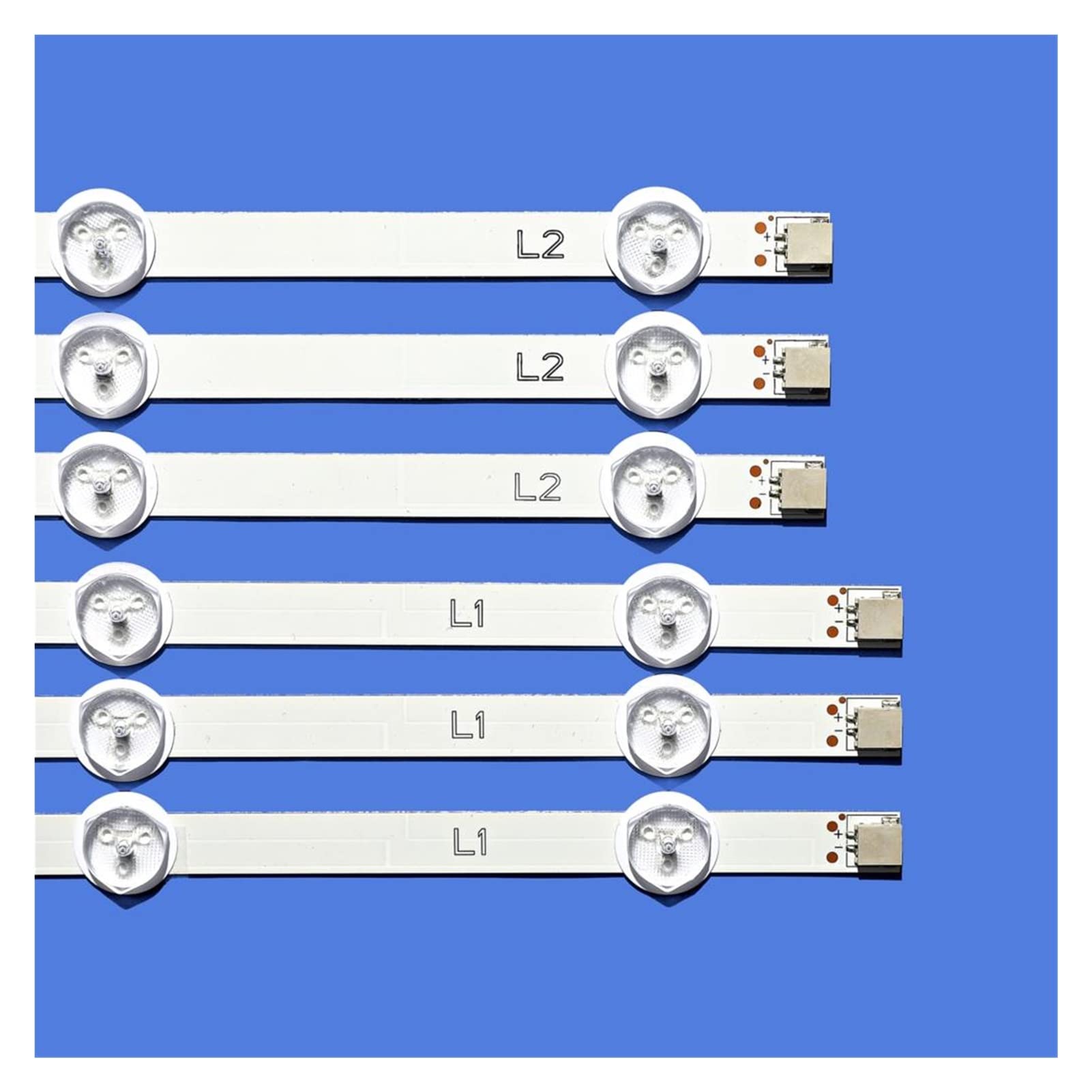 HCZION PORTATO Retroilluminazione Strip 10 lampada adatta for LG 50 "TV 50LN5400 50LA620V 6916L-1276A 1273A 1272A 1241A 50LA6208 5 0LN540V. Strisce di retroilluminazione TV