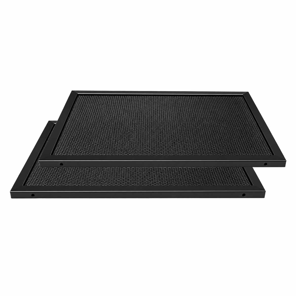 Metalowy filtr przeciwtłuszczowy 245 x 165 mm z węglem aktywnym do Zanussi MCFB70 LongLife (2 sztuki)
