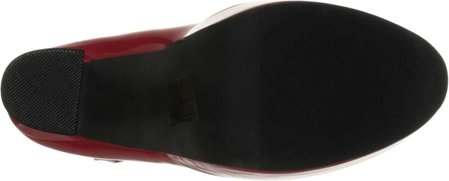Ellie Shoes Women's 557-Eden Platform Sandal, Red, 12 M US - Image 4