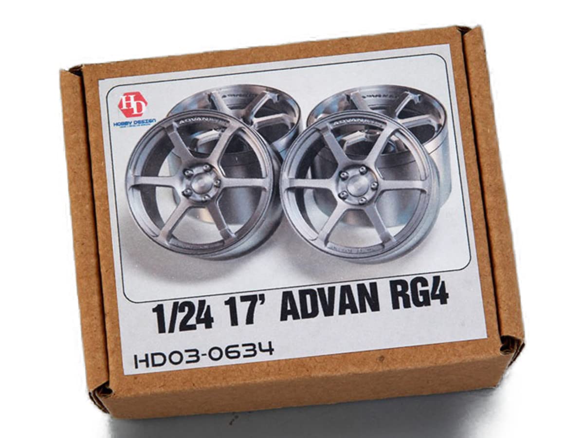 Amazon | 1/24 ホビーデザイン Hobby Design 17インチ アドバン RG4 