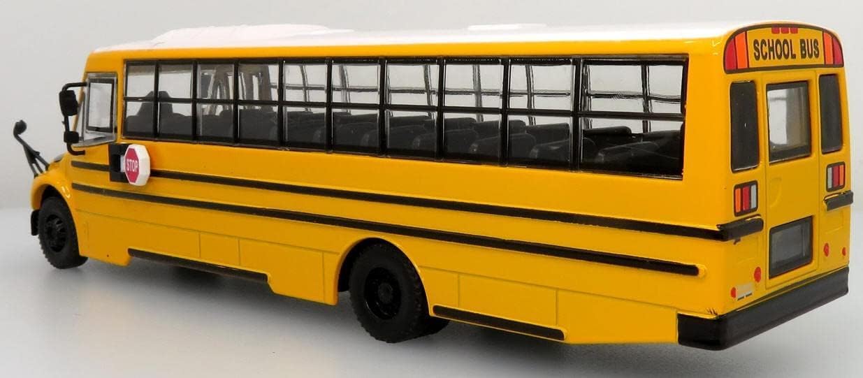 Thomas Saf-T-Liner C2 School Bus 1/54 Scale with Well Detailed Both Inside and Out!