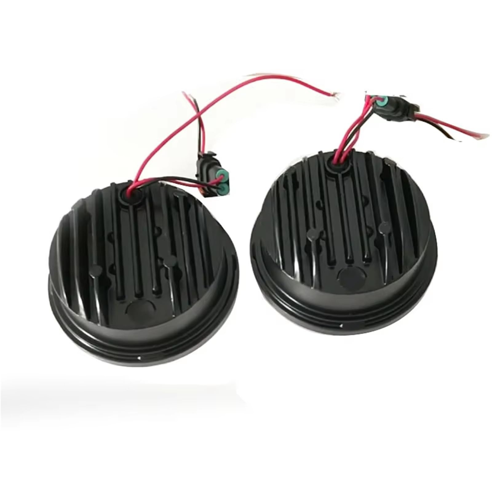 Generico Faro del Motociclo per Electra per Glide per Road Proiettore Fendinebbia A LED da 4,5 Pollici 4-1/2 "Faro Lampada Ausiliaria per Moto