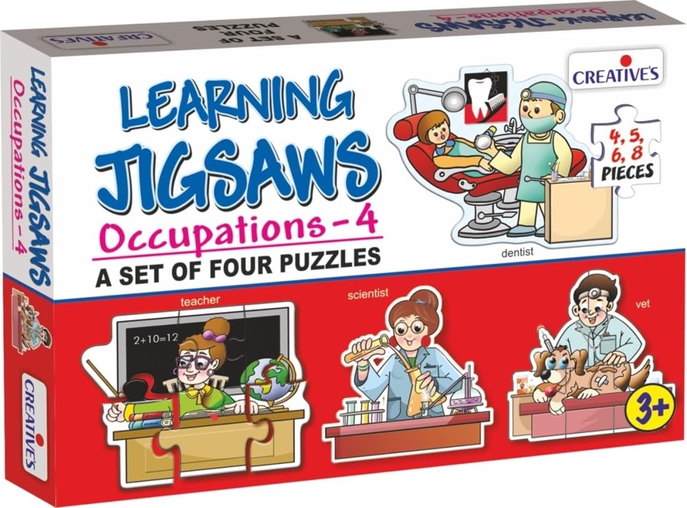 CRE0776 - * Creative Puzzles - Learning Jigsaws-Occupations-4