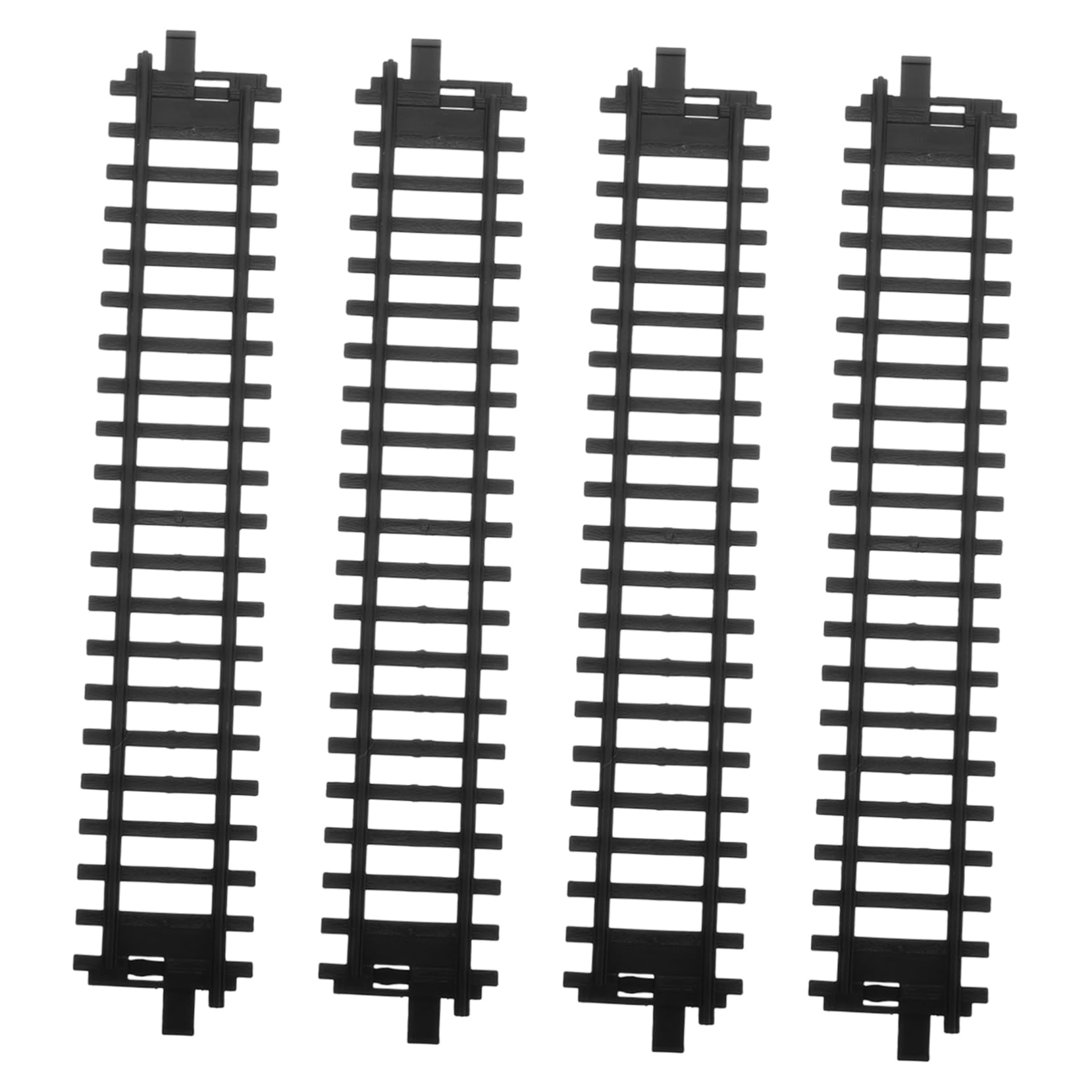 TOYANDONA 4Pcs Train Track Accessories for Flexible Assembly Railroad Props to Enhance Coordination Imaginative Play Compact Design for and Transport