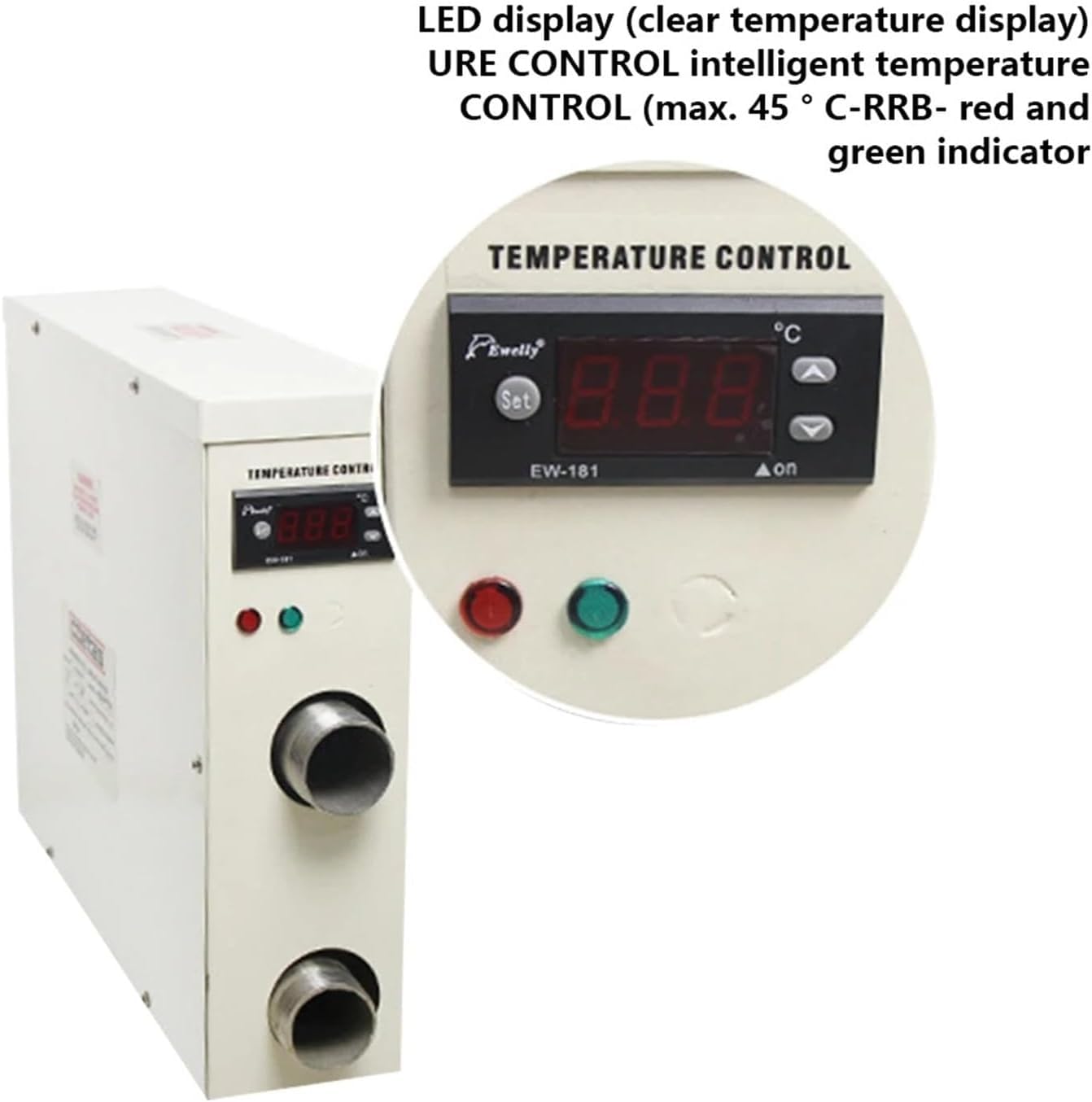 Scaldabagno elettrico a pompa di calore per piscine e spa, da 5,5 kW a 15 kW, riscaldamento efficiente, 220 V/380 V