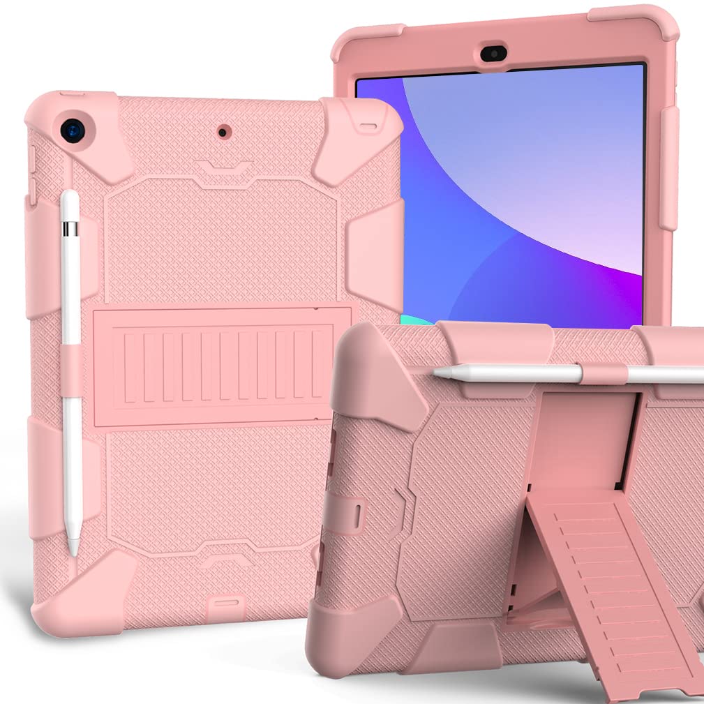 Case for iPad 10.2 Inch 9th/8th/7th gen 2021/2020/2019 with Three-in-one design