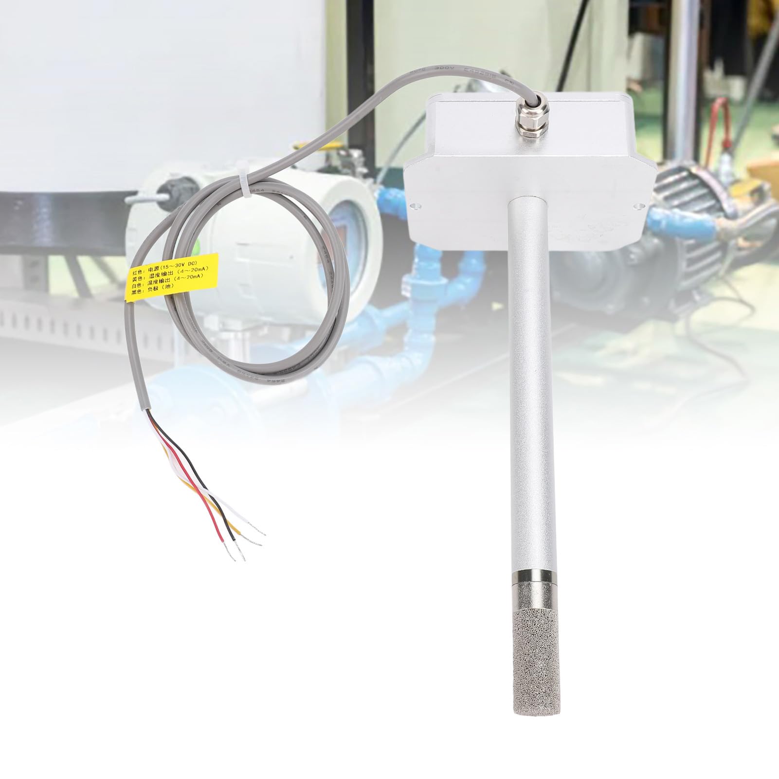 Higrómetros del termómetro digital, sensores de tubo montado en la pared digital industrial, transmisores de humedad de temperatura, para incubadora, humidor, invernadero