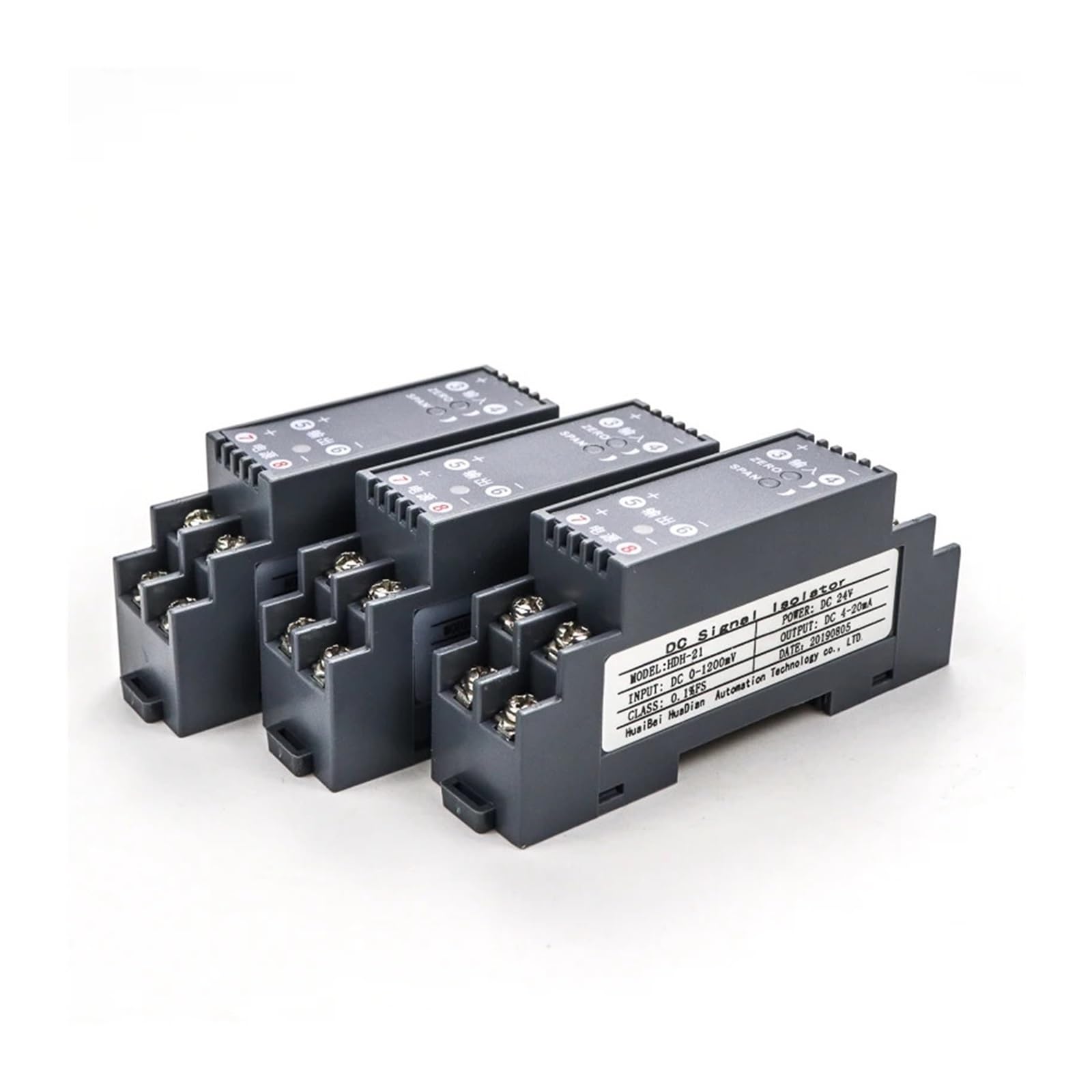KSZHZYMGX 1pcs 0-20mA Analog Active Isolation Signal Transmitter DC Signal Generator Output(0-5Kohm to 0-10V)