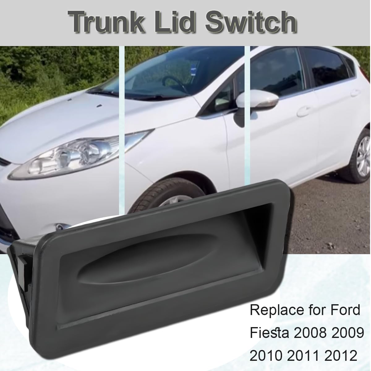 Interruttore Apertura Bagagliaio Per Ford Fiesta 2008-2012 - Ricambio OEM 1748915 - Foto 3