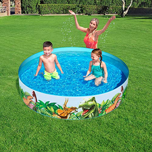 Bestway BW55022-20 Dinosaurous Fill 'N Fun Kiddie peuterbad, 1,83 m x 38 cm - Image 6