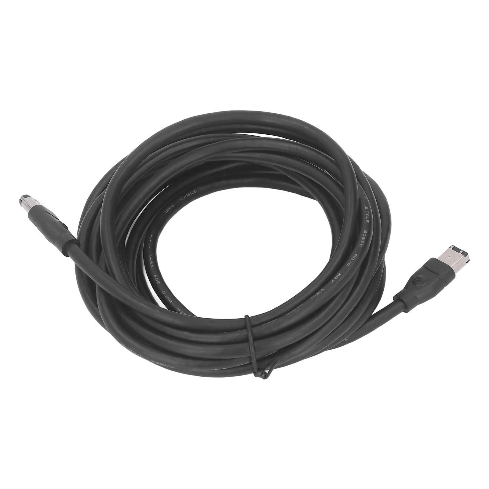 Cuifati Cable Firewire DV, Cable Firewire Premium de Alta Velocidad, 6 Pines Macho a 6 Pines Macho IEEE1394 Cable Firewire para Videocámara Cámara Digital Impresora 14.8 Pies