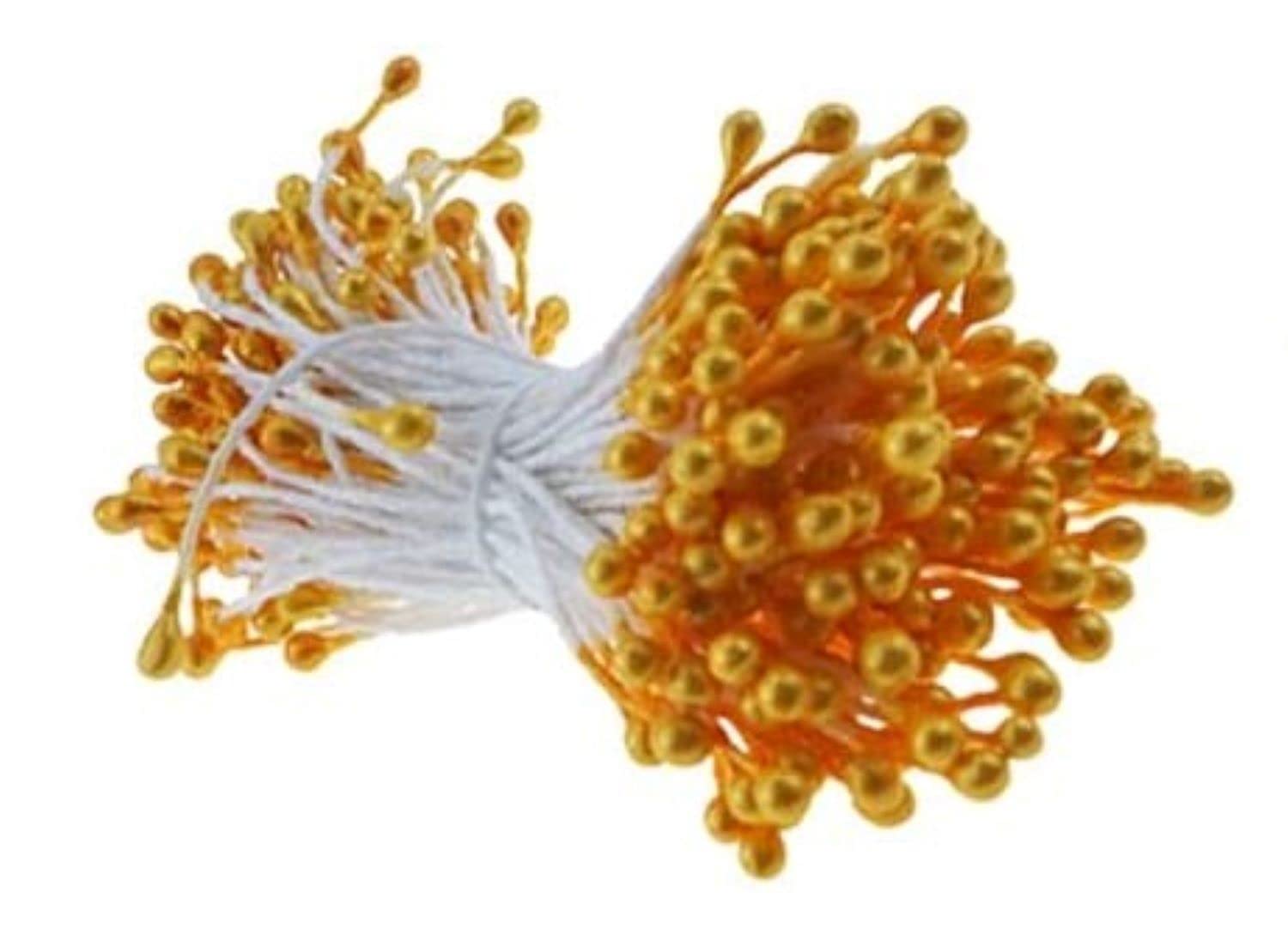 The Lovely Creations Artificial Stamens Pearl Pollens for Crafts Flower Making Pack of - 500 Pcs. (Yellow) (B09SY78B9N) Amazon Price History, Amazon Price Tracker