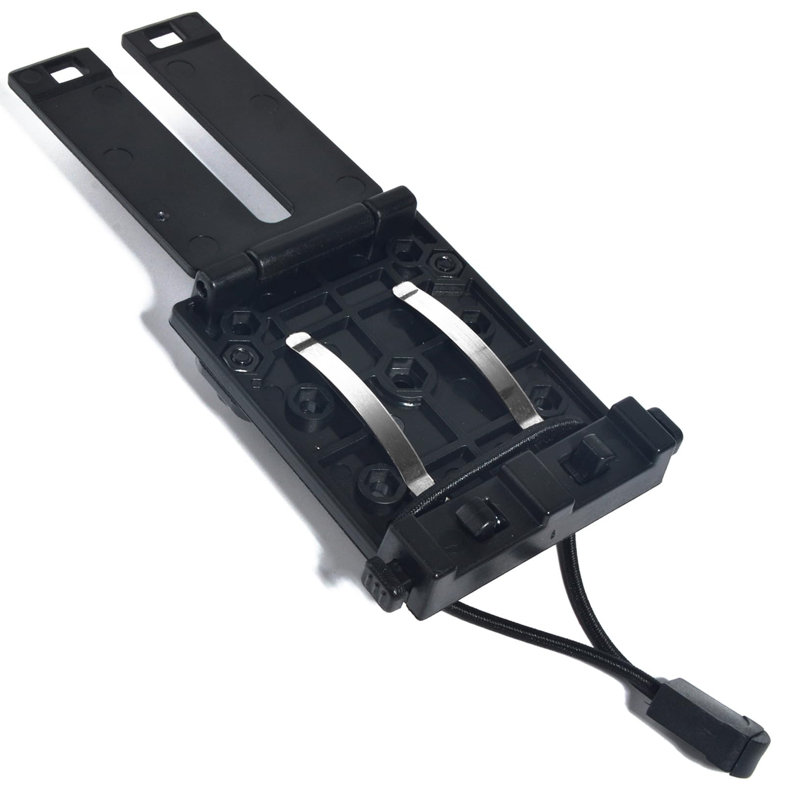 Radio/Altavoz Micrófono Soporte para Cinturón, Universal Walkie Talkie Funda con molle, Compatible con Motorola BaoFeng Kenwood Midland Quansheng Radio (Versión Mejorada)