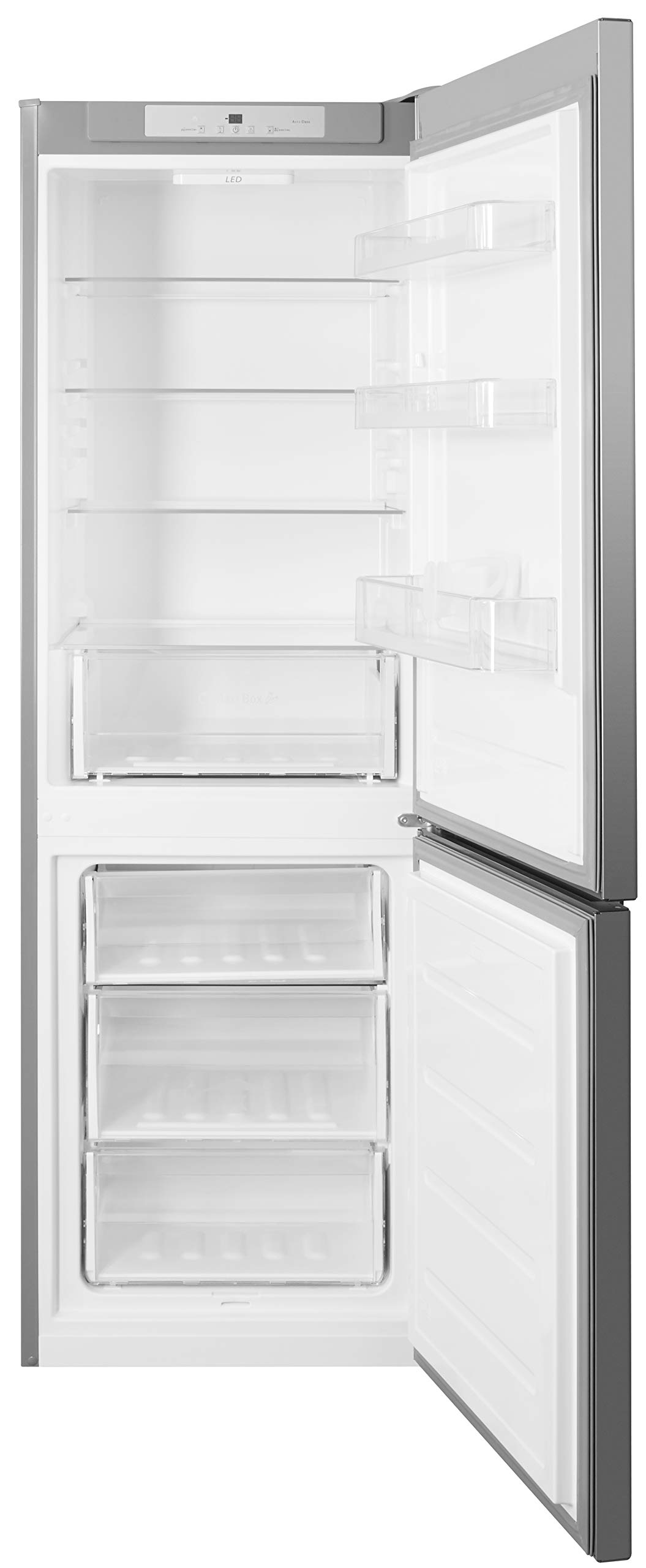 Bauknecht Réfrigérateur/congélateur KG 435 A+++ - 188,5 cm de hauteur - 162 kWh par an - Capacité du réfrigérateur : 230 l - Congélateur : 11 l - Silencieux avec seulement 38 dB - ProTouch