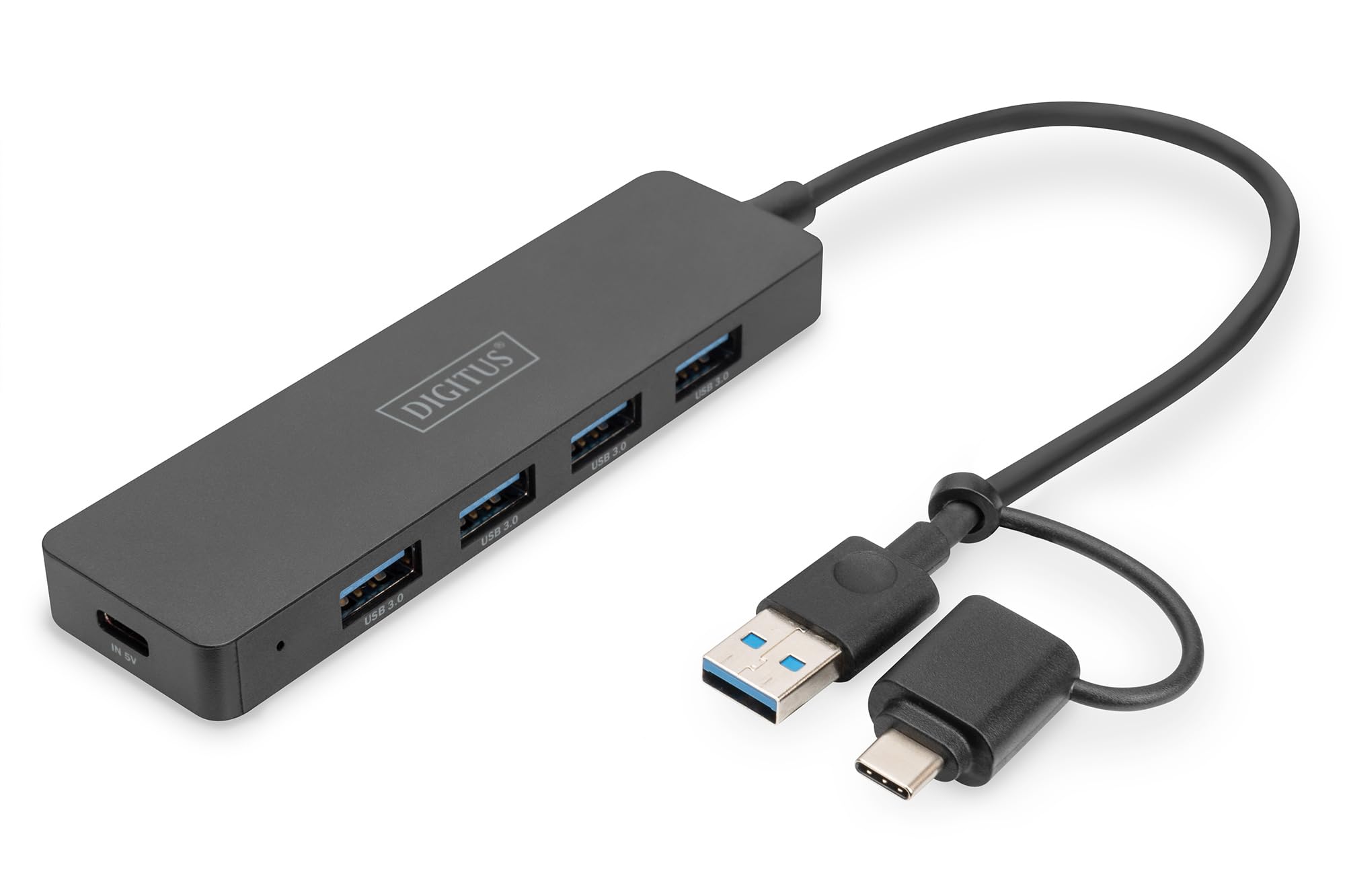 Digitus Usb 3.0 Hub 4-Port. Slim Line