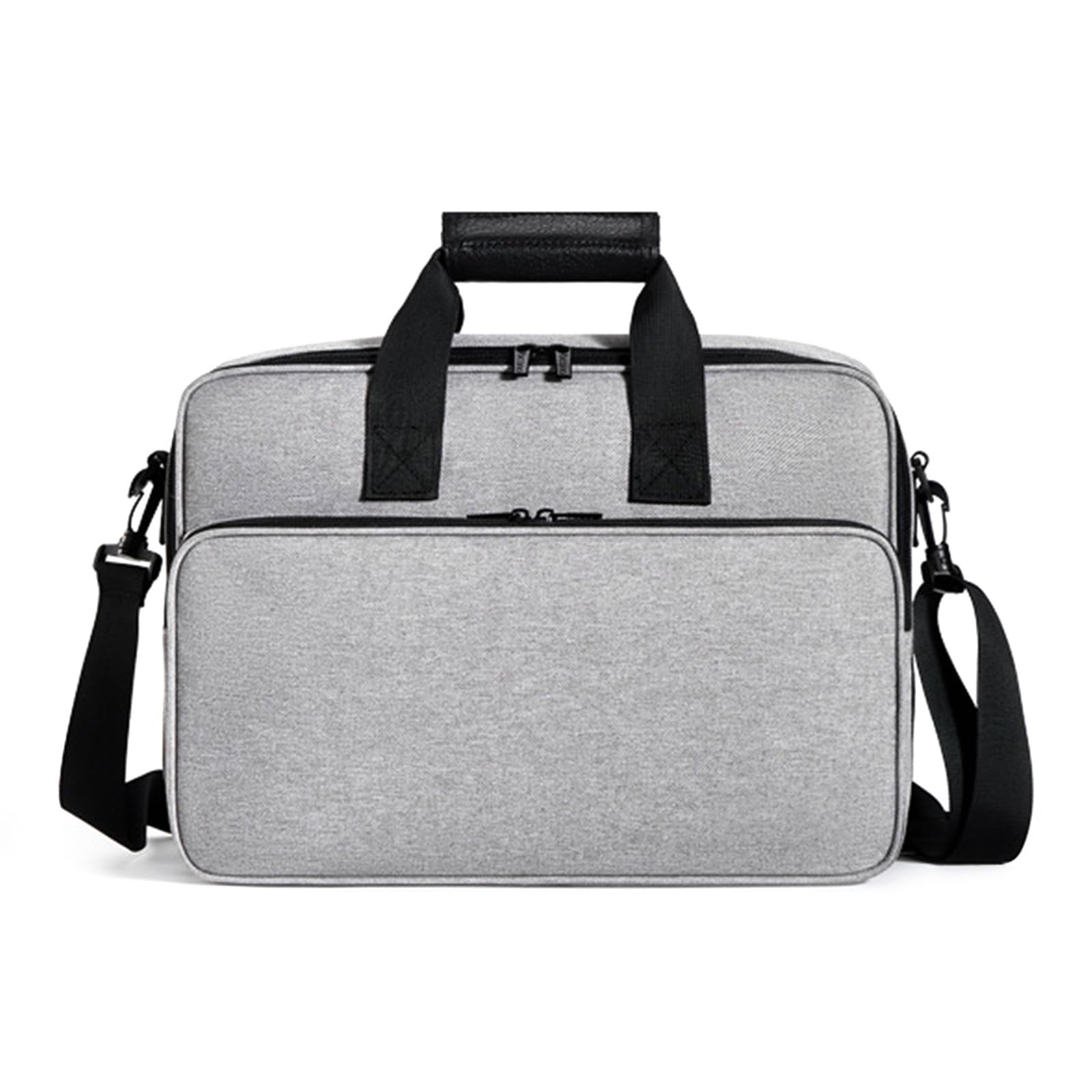 Borsa da viaggio in tessuto Oxford per 5 sistemi con protezioni imbottite e borsa per accessori da gioco integrata con design a tasche multiple