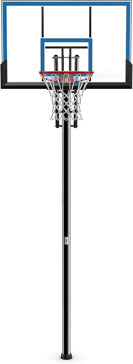 Spalding 48" Shatter-proof Polycarbonate Pro Glide In-Ground Basketball Hoop : Everything Else