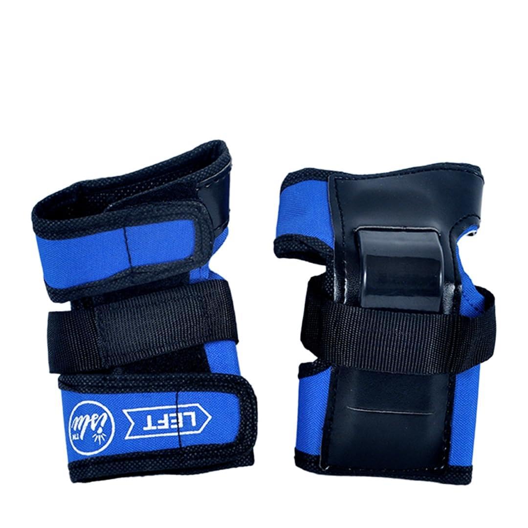 ISLU Wrist Protection Guard for SKATEING and Skate-Board for Kids | Blue Color | Size : S-image-16