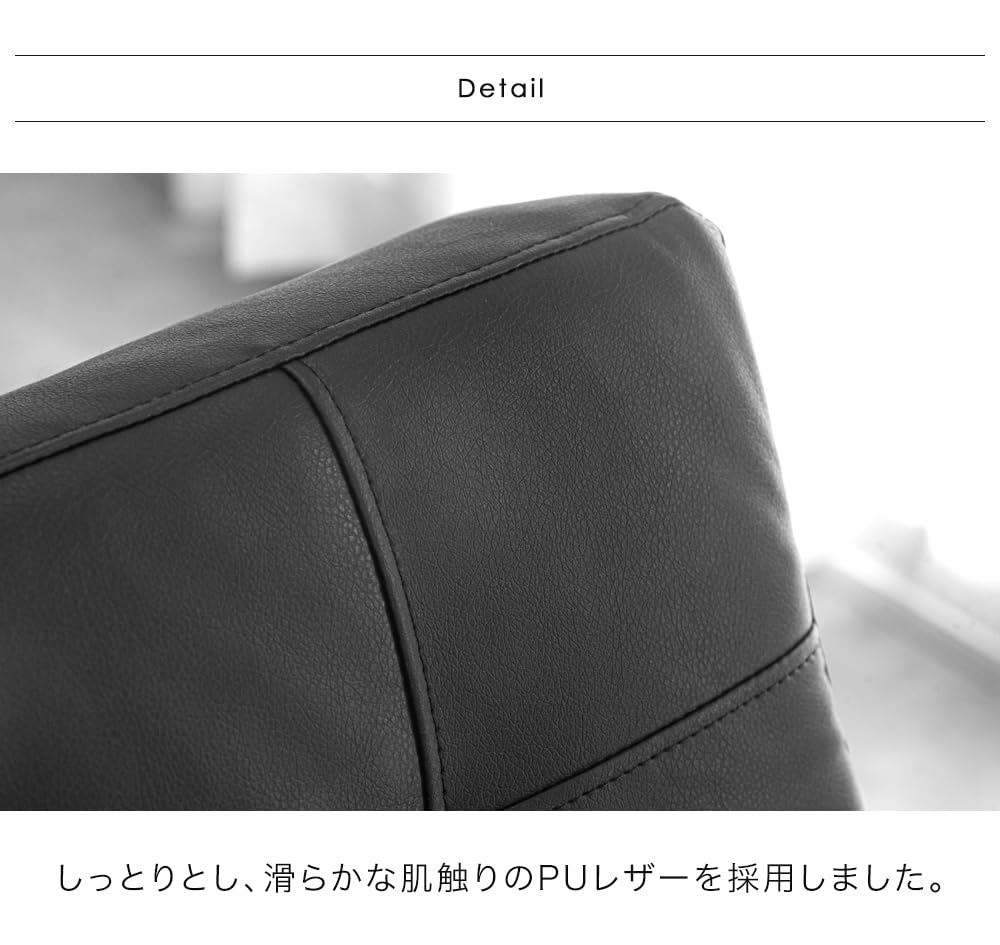 [こいちゃん]新品未使用　バルセロナチェアたのめる便ブラック　二人掛ソファ VeroMan バルセロナチェア ソファ ボタン留め 一人掛け スチール