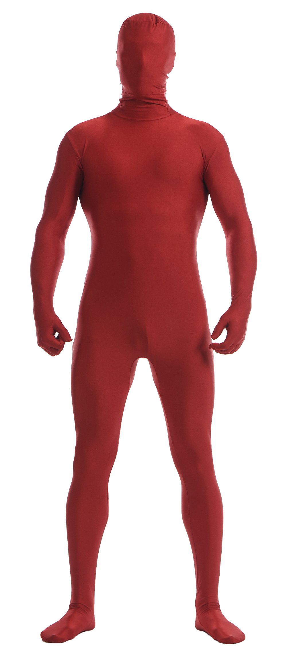 Ensnovo Mens Full Body Tights Suit Costumes Spandex Zentai Bodysuit