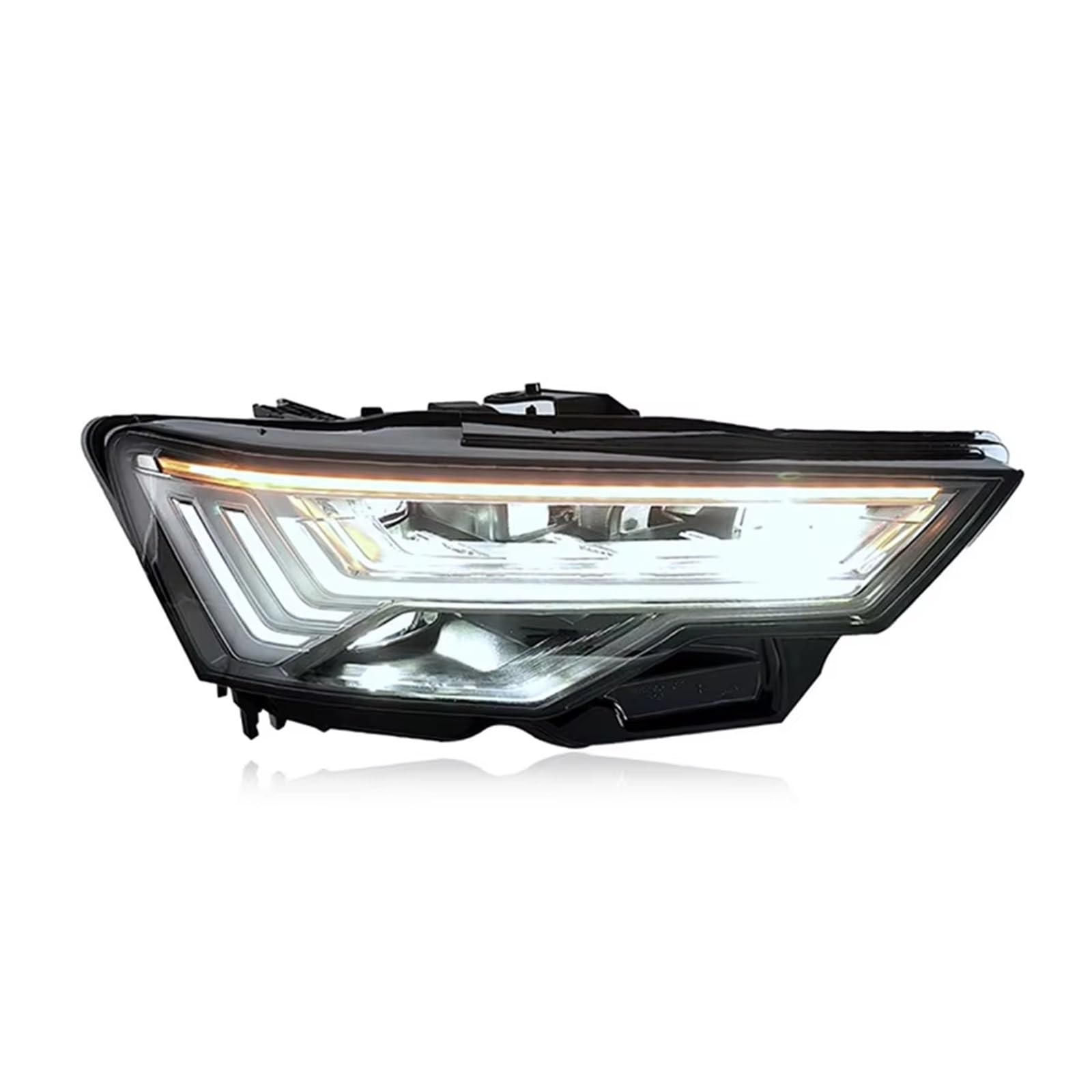 Gruppo Faro per Auto per A6 2019-2023 Aggiornamento fari C8 Configurazione Faro Elevata Luci Anteriori per Auto
