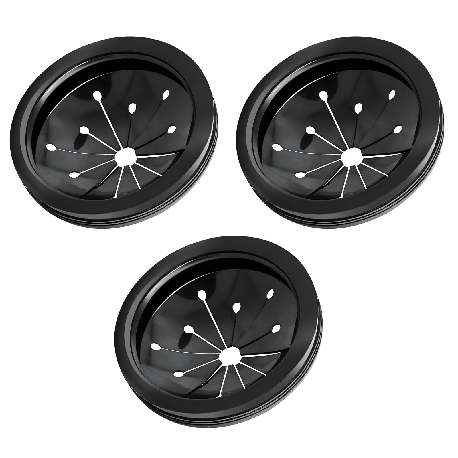 3Pack Garbage Disposal Splash Guards Sink Baffles Replacement Drain Plugs Garbage Disposer Splashes Cover