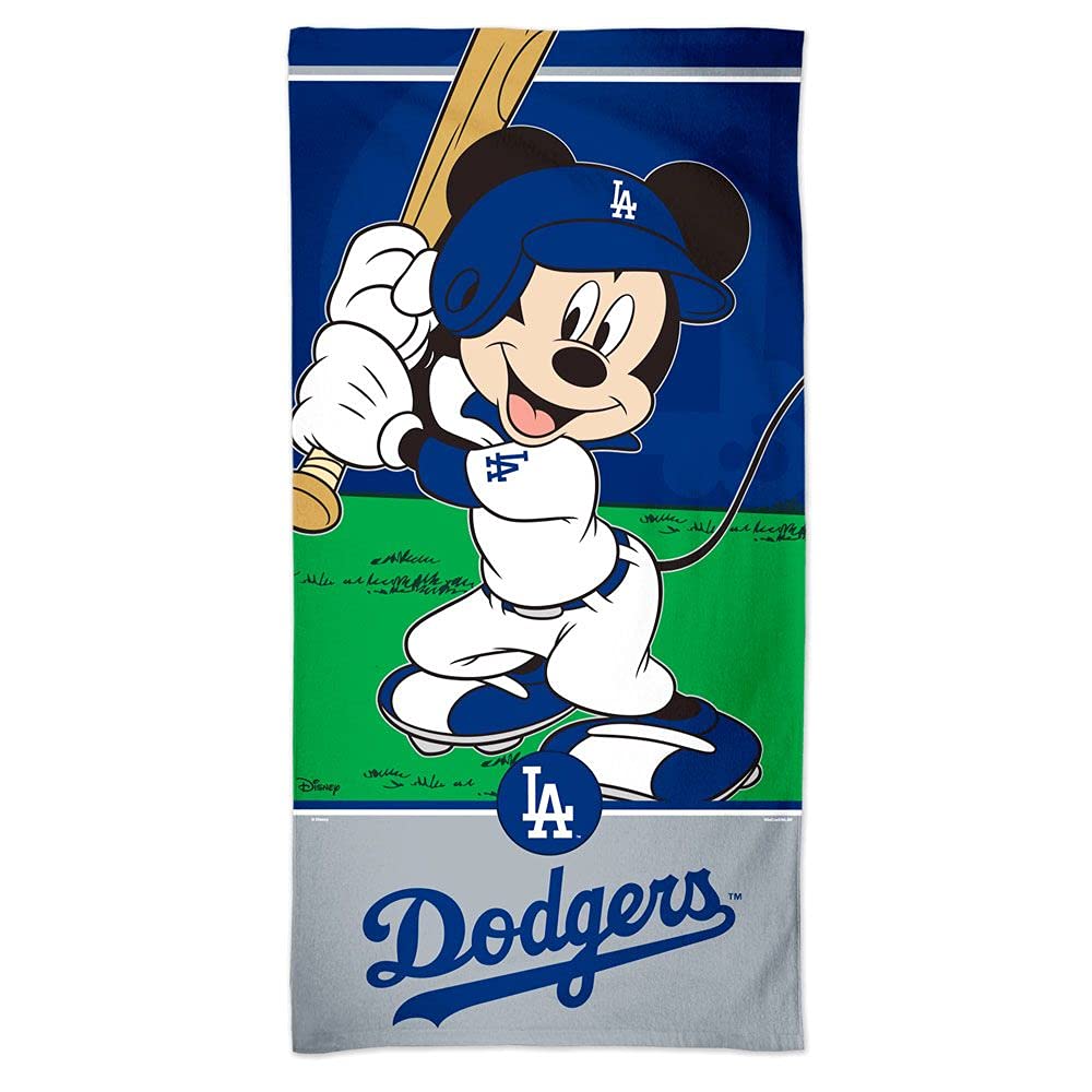 Los Angeles Dodgers / Disney Mickey Spectra Beach Towel 30
