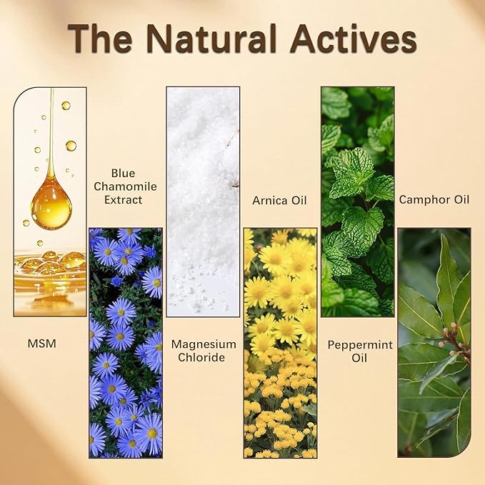 Miniatura 2 de TheraWolf Neuro Balm - Crema calmante para articulaciones y músculos con aceite de árnica, azul alcanfor y extracto de manzanilla  Ungüento