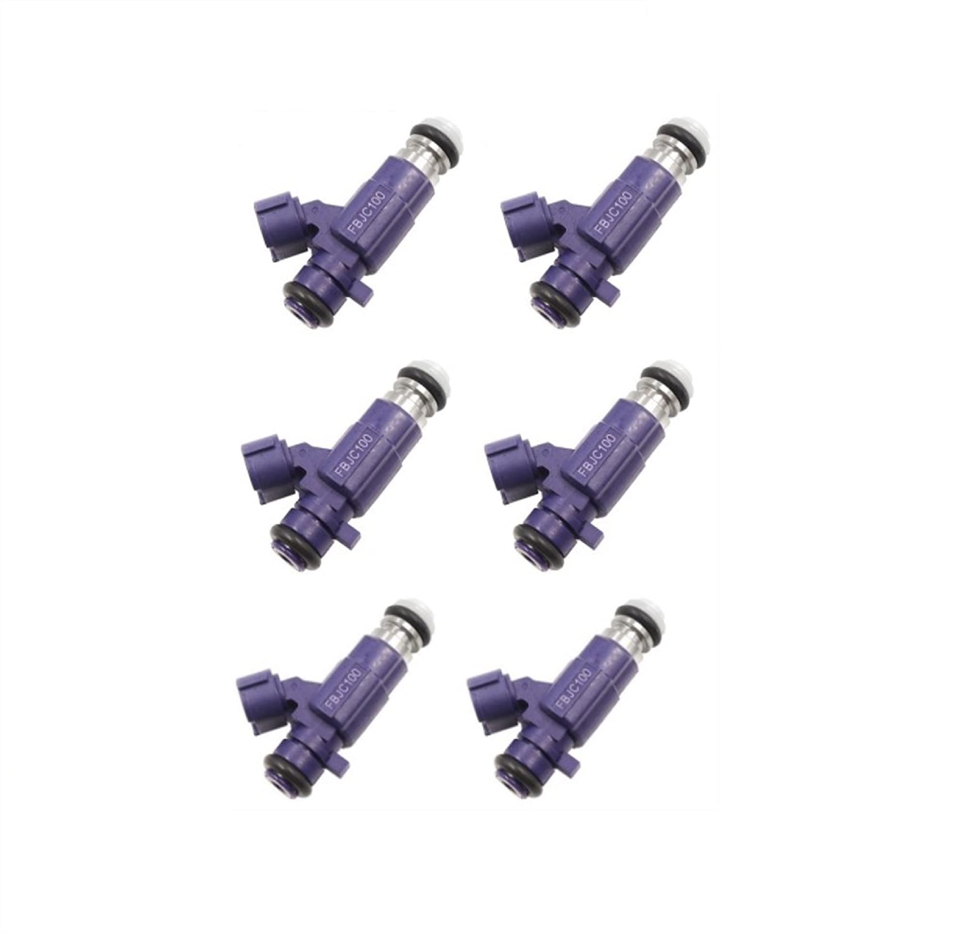 Inyector de combustible for automóvil de 6 piezas, para NISSAN