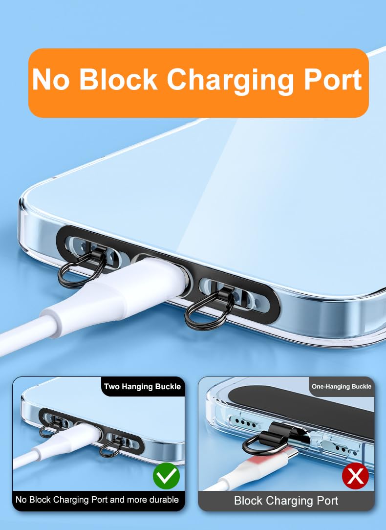 スマホ ストラップホルダー 2点吊り 2口タイプホルダー 極薄0.4mm Amazon | Turkalla スマホ ストラップホルダー 2点吊り 2口