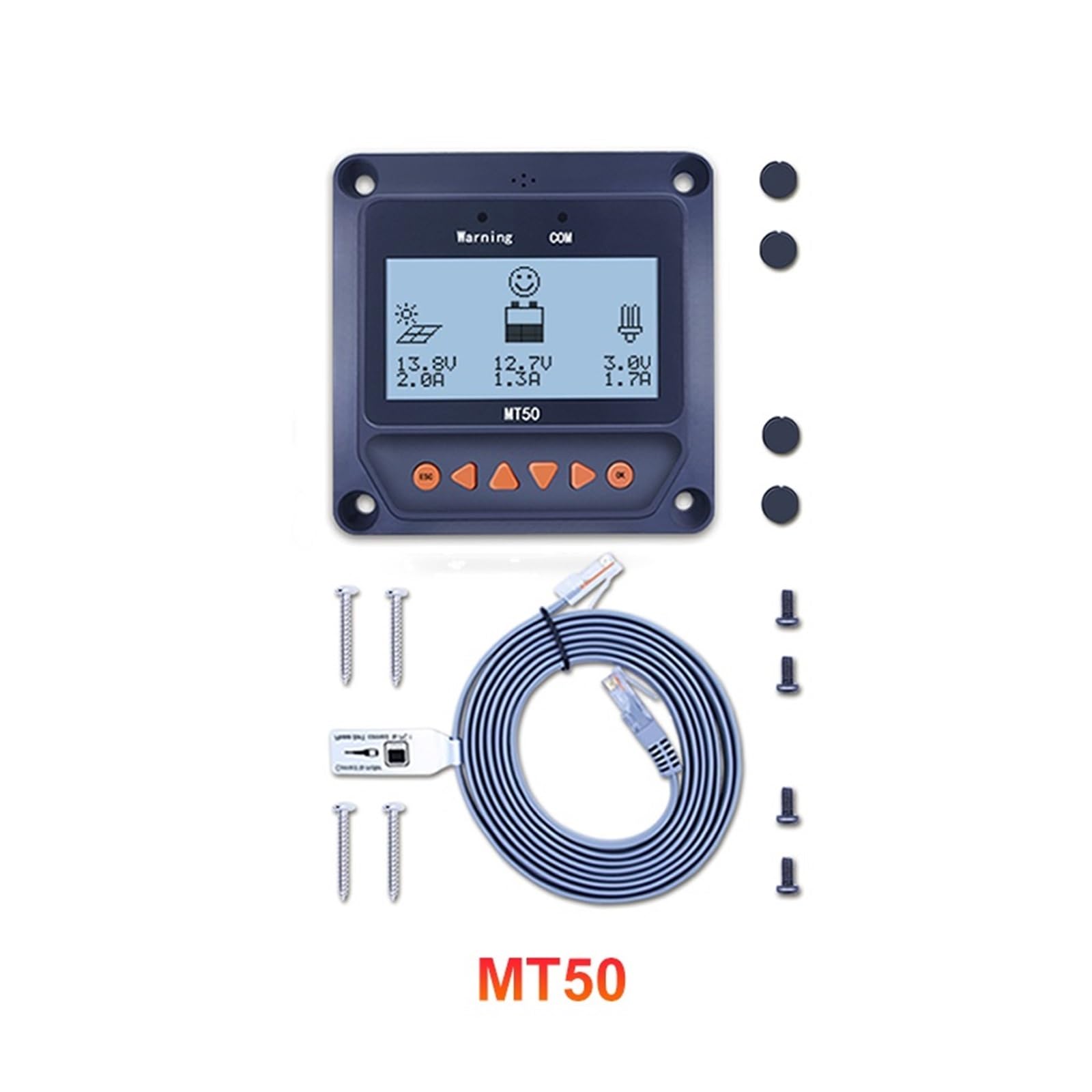 MPPT 40A 30A 20A 10A Mando De Cargador Solar LCD 12V24V Regulador Automático Alta Eficiencia 4210AN 3210AN(2210AN wifi Sensor)