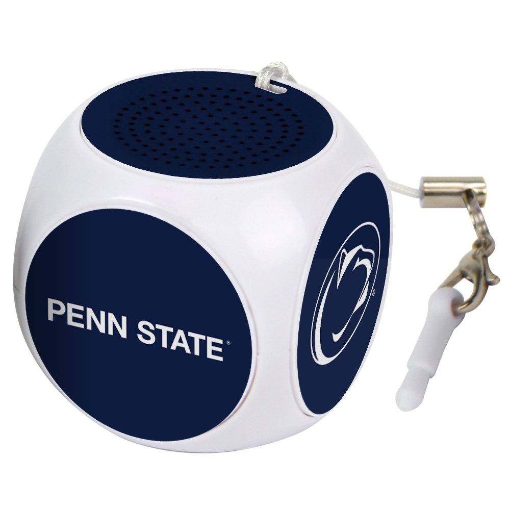 Penn State Nittany Lions MX-100 Cubio Mini Bluetooth Speaker Plus Selfie Remote - White