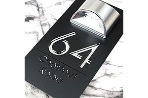 Personalized Solar-Powered LED House Sign: The Ultimate Outdoor Address Solution