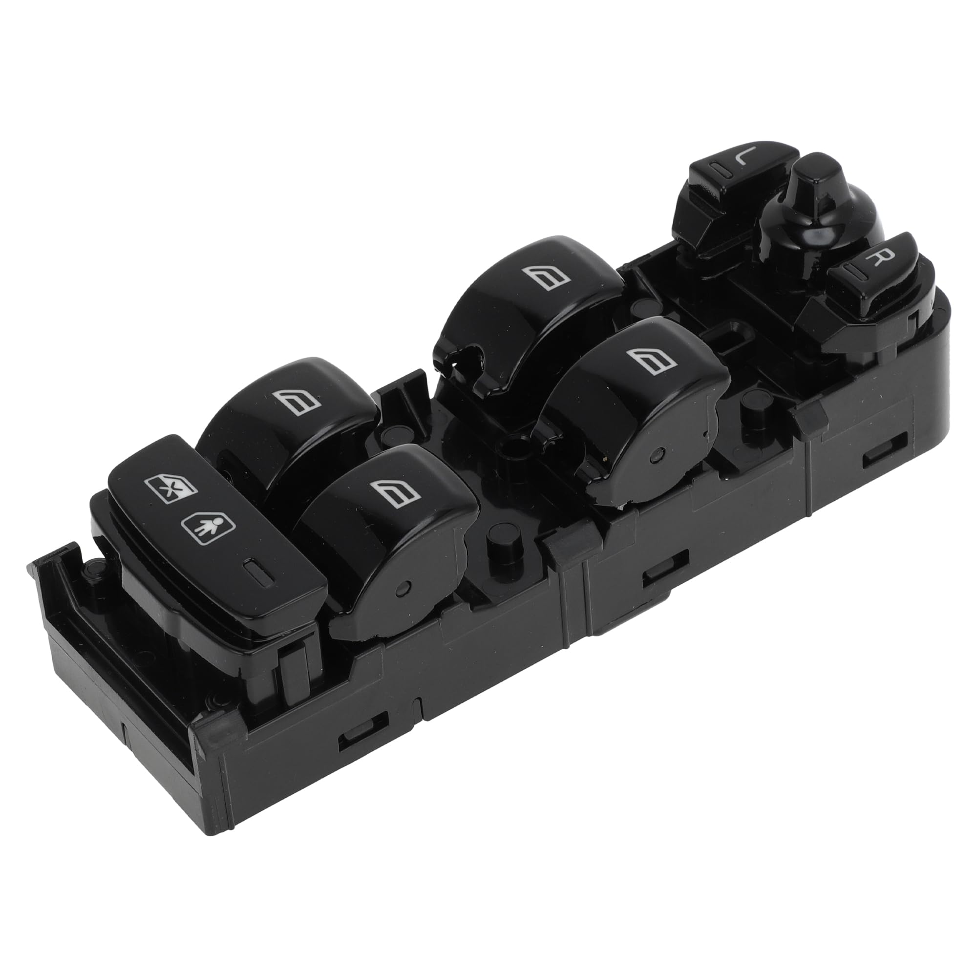 A ABSOPRO Power Window Switch No.31433927 Front Left Driver Side Window Control Switch for Volvo S90 V90 XC90 Black