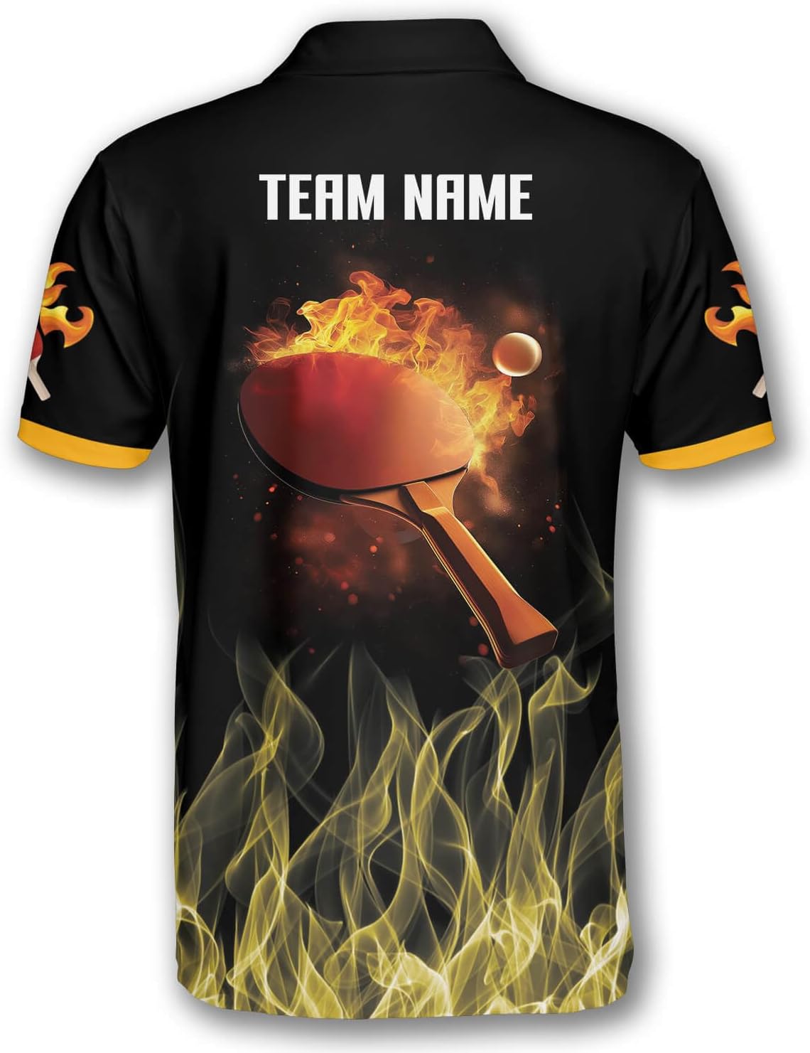 PRIMESTY Custom Table Tennis Shirt, Personalized Table Tennis Quarter-Zip Jersey, Table Tennis Polo Shirt Men and Women Gift