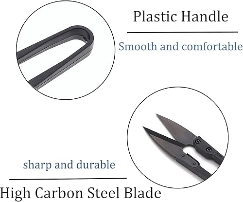 Miniatura 2 de JINJIAN Tijeras de poda para bonsái, 6 piezas, tijeras de podar pequeñas, tijeras de brote, tijeras de jardín para plantas, cortadoras de jardinería