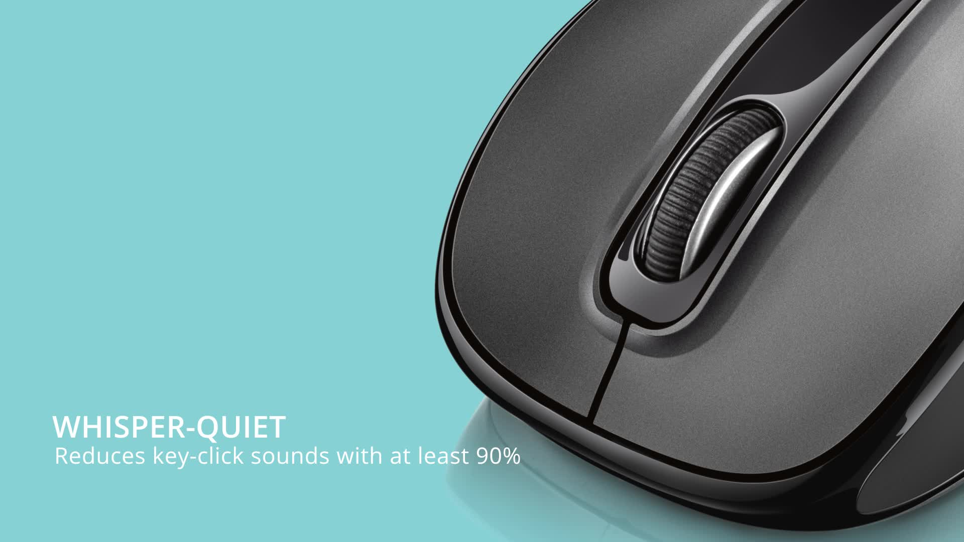 Trust Siero Mouse Wireless con Pulsanti Silenziosi, Mause Senza Filo, 1000/1600/2400 DPI, Ottico, Microricevitore USB Riponibile, Ambidestro, PC/Laptop/Portatile /Mac/Chromebook - Nero