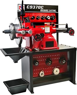 Heavy-Duty Combination Disc/Drum Brake Lathe Machine | w/Bench & Standard Tooling Adapter Package C9370C